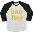 Proud Dad Of A 2023 Senior Graduation Baseball Raglan Shirt