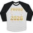 Proud Dad Of A 2026 Graduate Shirt Class Of 2026 Graduation Baseball Raglan Shirt