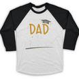 Proud Dad Of A Class Of 2021 Graduate Graduation Baseball Raglan Shirt