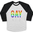 Proud Gay Engineer LGBTQ Rainbow Engineering Graduation Baseball Raglan Shirt