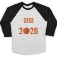 Proud GIGI Of 2026 Senior Basketball Student Graduation Baseball Raglan Shirt