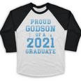 Proud Godson Of a 2021 Graduate School Graduation Family Baseball Raglan Shirt