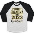 Proud Grandma Of A 2023 Graduate Graduation Baseball Raglan Shirt