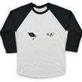 Proud Grandma Of A 2025 College Graduate Graduation Baseball Raglan Shirt