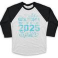 Proud Grandma Of a 2025 Senior Graduate Graduation Premium Baseball Raglan Shirt Proud Grandma Of a 2025 Senior Graduate Graduation Premium Baseball Raglan Shirt
