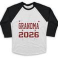 Proud Grandma Of A 2026 Graduate Class Of Graduation Baseball Raglan Shirt