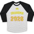 Proud Grandma Of A 2026 Senior Softball Graduation Matching Baseball Raglan Shirt
