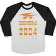 Proud Grandma Of A Class Of 2024 Matching Family Graduation Baseball Raglan Shirt