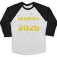 Proud Grandpa Of a 2025 Senior Graduate Graduation Baseball Raglan Shirt