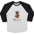 Proud Grandpa Of a 2026 Football Senior Graduation Baseball Raglan Shirt