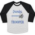 Proud Grandpa Of a State Trooper Police Officer Graduation Baseball Raglan Shirt