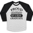 Proud Grandparent Of A Class Of 2024 Graduate Graduation Baseball Raglan Shirt