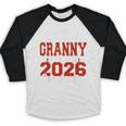 Proud Granny Of A Class Of 2026 Graduate Senior Graduation Baseball Raglan Shirt