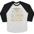 Proud Lil Cousin Of a 2026 Graduate Class Senior Graduation Baseball Raglan Shirt