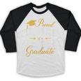 Proud Lil Sister Of a Class Of 2026 Graduate For Graduation Baseball Raglan Shirt