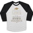 Proud Lovie Of A Class Of 2025 Graduate Senior Graduation Baseball Raglan Shirt
