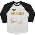 Proud Memaw Of 2026 Graduate College Graduation Baseball Raglan Shirt
