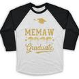 Proud Memaw Of a Class Of 2026 Graduate Senior Graduation Baseball Raglan Shirt