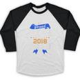 Proud Mom Of A 2018 Graduate Graduation Grad Baseball Raglan Shirt