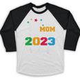 Proud Mom Of A 2023 Graduate Senior 2023 Graduation 23 Baseball Raglan Shirt