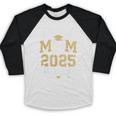 Proud Mom Of a 2025 Graduate Class Of 2025 Graduation Baseball Raglan Shirt