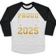 Proud Mom Of A 2025 Graduate Shirt Class Of 2025 Graduation Baseball Raglan Shirt