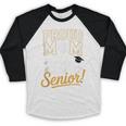 Proud Mom Of a 2026 Senior Volleyball Graduation Baseball Raglan Shirt