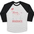 Proud Mom Of A Class 2018 Graduate Graduation Shirt Baseball Raglan Shirt