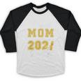 Proud Mom Of a Class Of 2021 Graduate Graduation Senior 2021 Baseball Raglan Shirt