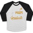 Proud Mom Of A Class Of 2026 Graduate Senior 2026 Graduation Baseball Raglan Shirt