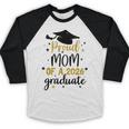 Proud Mom Of A Class Of 2026 Graduate Senior Graduation 2026 Baseball Raglan Shirt