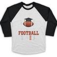 Proud Mom Of a Football Senior 2026 Graduation Gifts Baseball Raglan Shirt