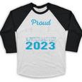 Proud Mom Of Kindergarten Graduate 2023 Graduation Mom Baseball Raglan Shirt