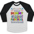 Proud MOMMY Of a 2025 Preschool Graduate Graduation Baseball Raglan Shirt