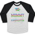 Proud Mommy Of Kindergarten Graduate 2024 Graduation Mommy Baseball Raglan Shirt