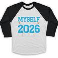 Proud Myself Of A Class Of 2026 Graduate Senior Graduation Baseball Raglan Shirt