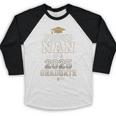 Proud Nan Of A Class Of 2025 Graduate Senior Graduation Baseball Raglan Shirt