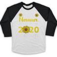 Proud Nanna Of 2020 Graduate Class Of 2020 Graduation Baseball Raglan Shirt