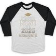 Proud Nini Of A Class Of 2025 Graduate Senior Graduation Baseball Raglan Shirt