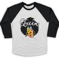 Proud Queen PhD Doctorate Degree Graduation Woman Girl Baseball Raglan Shirt