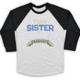 Proud Sister Of 2018 Graduate Shirt Graduation Grad Baseball Raglan Shirt