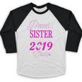 Proud SISTER Of A Class 2019 Senior Tshirt Graduation Baseball Raglan Shirt