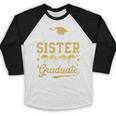 Proud Sister Of a Class Of 2026 Graduate Senior Graduation Baseball Raglan Shirt