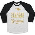 Proud Stepdad Of a Class Of 2026 Graduate Senior Graduation Baseball Raglan Shirt