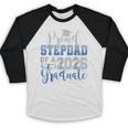 Proud Stepdad Of Senior 2026 Class Of 2026 Graduation Baseball Raglan Shirt