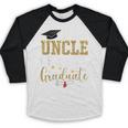 Proud Uncle Of A 2025 Graduate Uncle Graduation 2025 Baseball Raglan Shirt