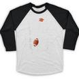 Proud Uncle Of A 2026 Senior Football Graduation Baseball Raglan Shirt