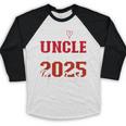 Proud Uncle Of a Class Of 2025 Graduate For Graduation Baseball Raglan Shirt