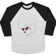 Queen PhD Doctorate Degree Graduation EdD PsyD Premium Tri-Blend Baseball Raglan Shirt