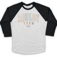 Radiology Technician Rad Tech Graduation Radiology Baseball Raglan Shirt